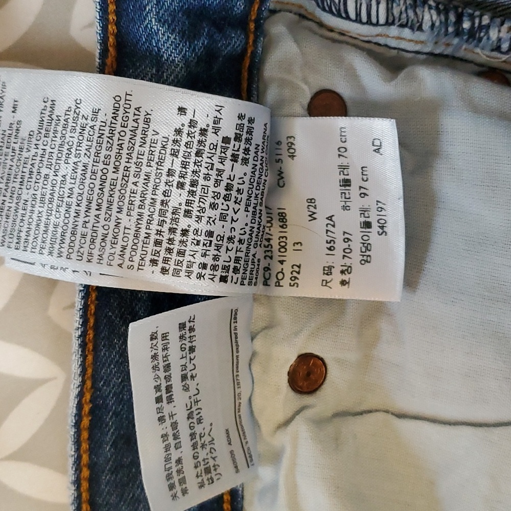 Levi's Button Fly Shorts - image 6